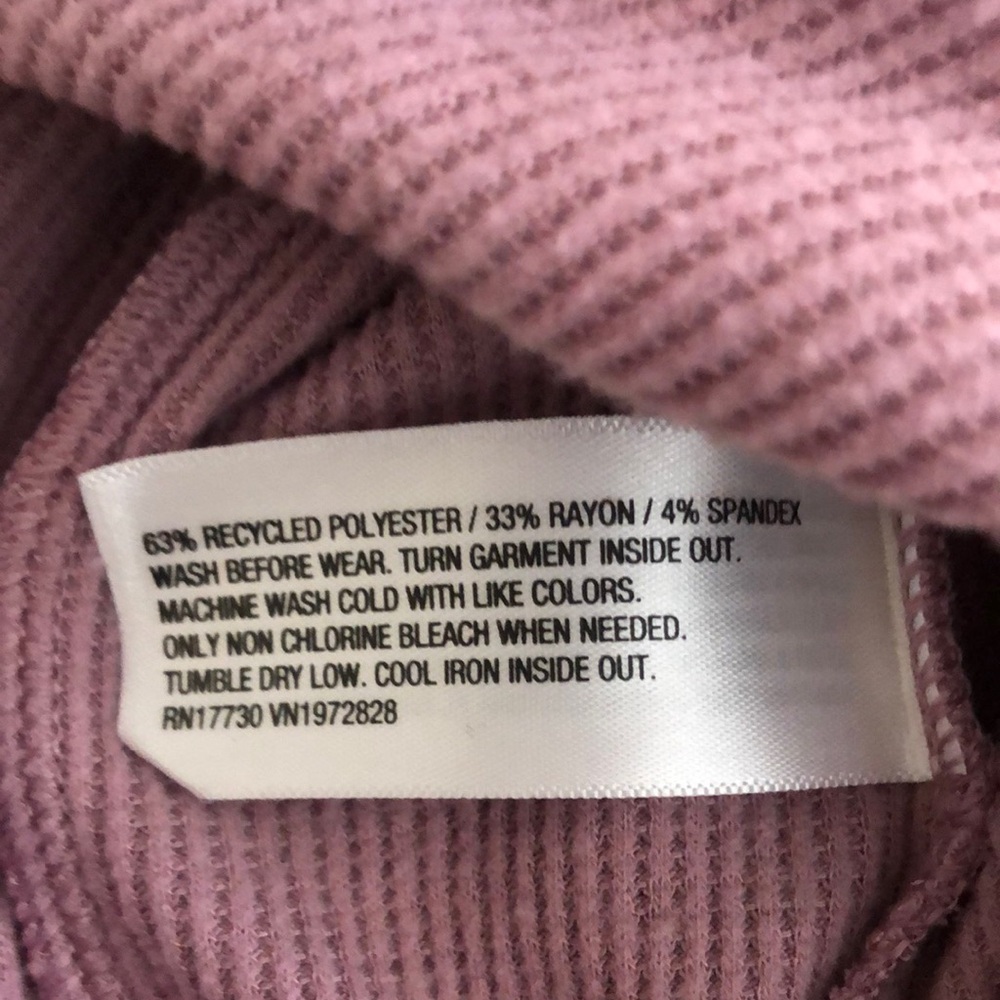 Purple Baby Onesie with White Trim - Picture 7 of 8